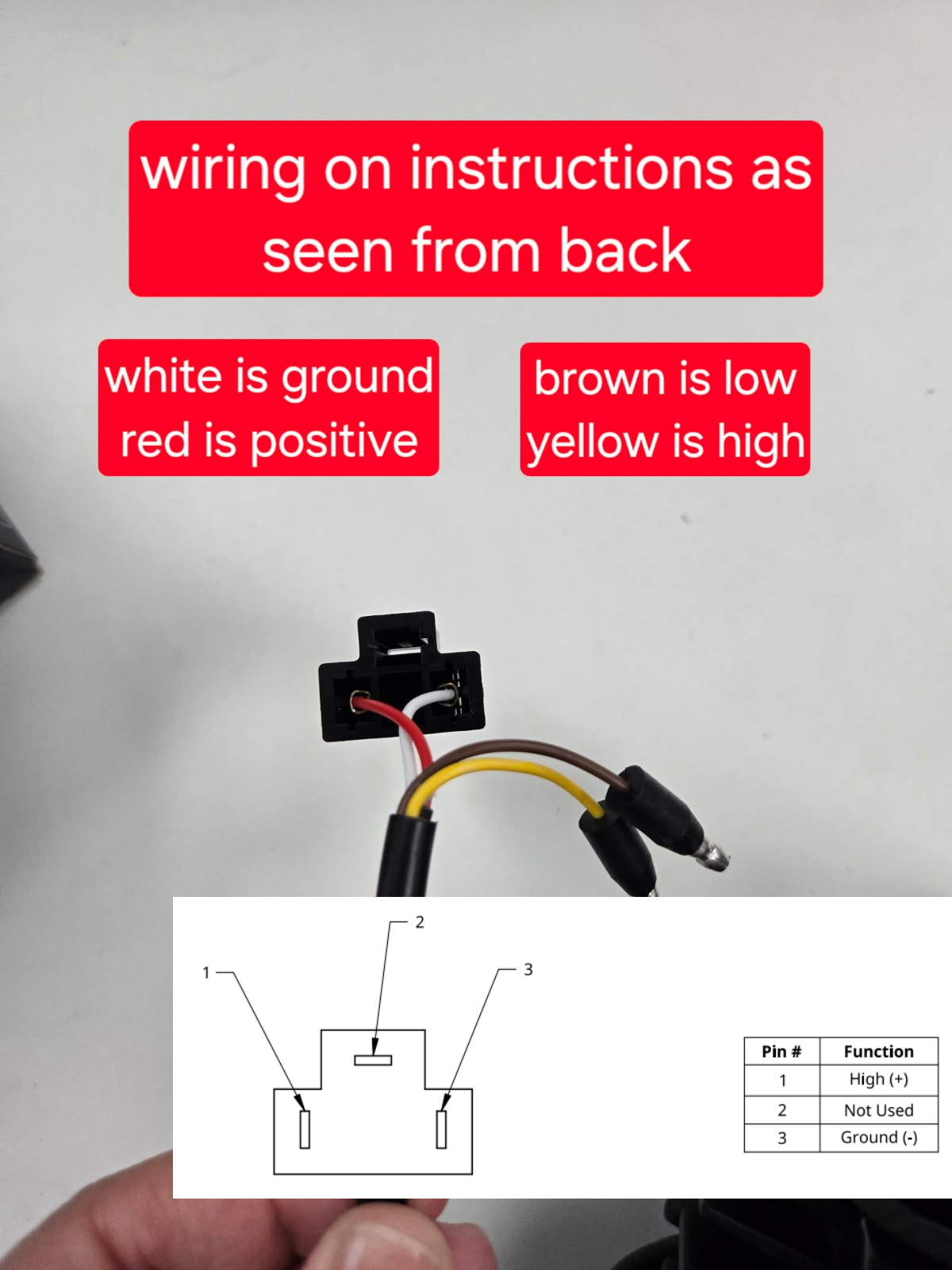 What are the wiring instructions for ULTRALIT - 4