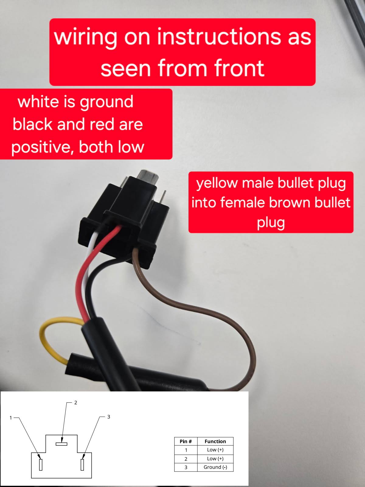 What are the wiring instructions for ULTRALIT - 4